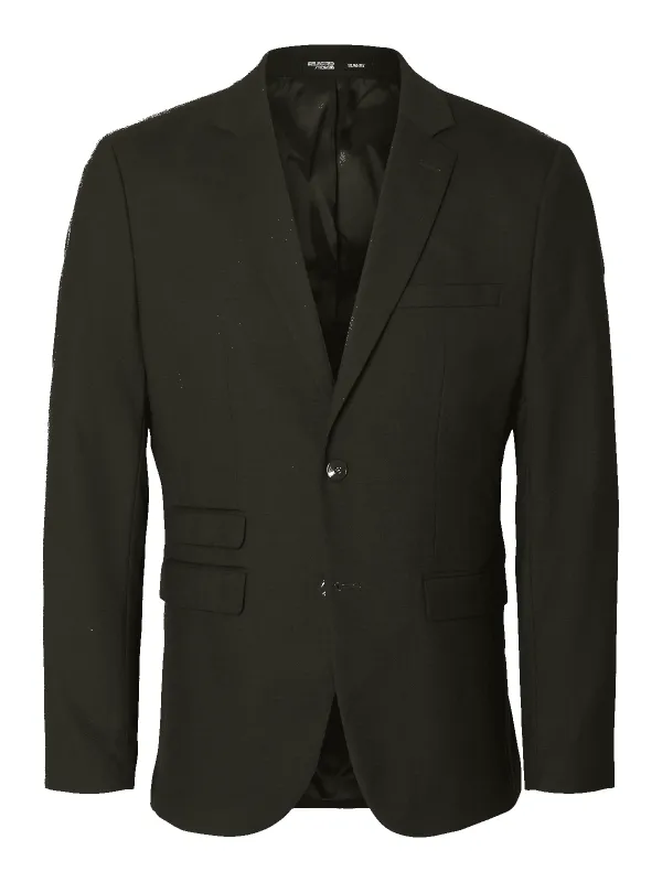 Slim neil blazer - dark green sold by Brando
