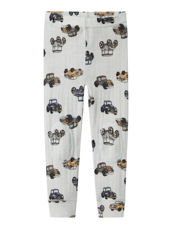 WANG MERINO ULL NEEDLE LONGJOHN - Gray Dawn sold by Brando