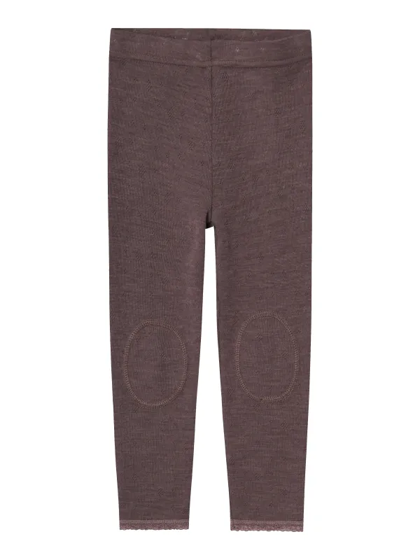 WANG ULL NEDDLE LEGGING SOLID - SPARROW sold by Brando