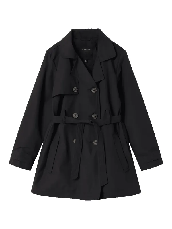 MADELIN TRENCH COAT - Black sold by Brando