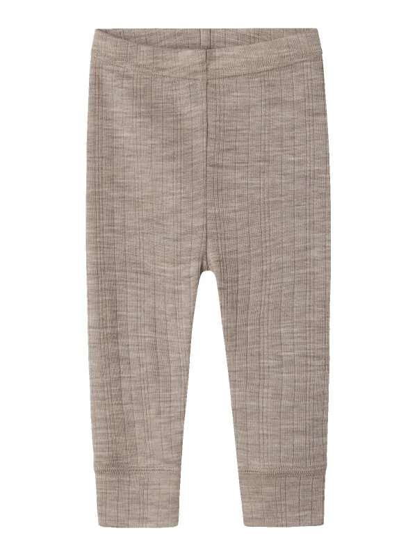 WANG ULL NEEDLE LONGJOHN SOLID LEGGINGS - Satellite sold by Brando