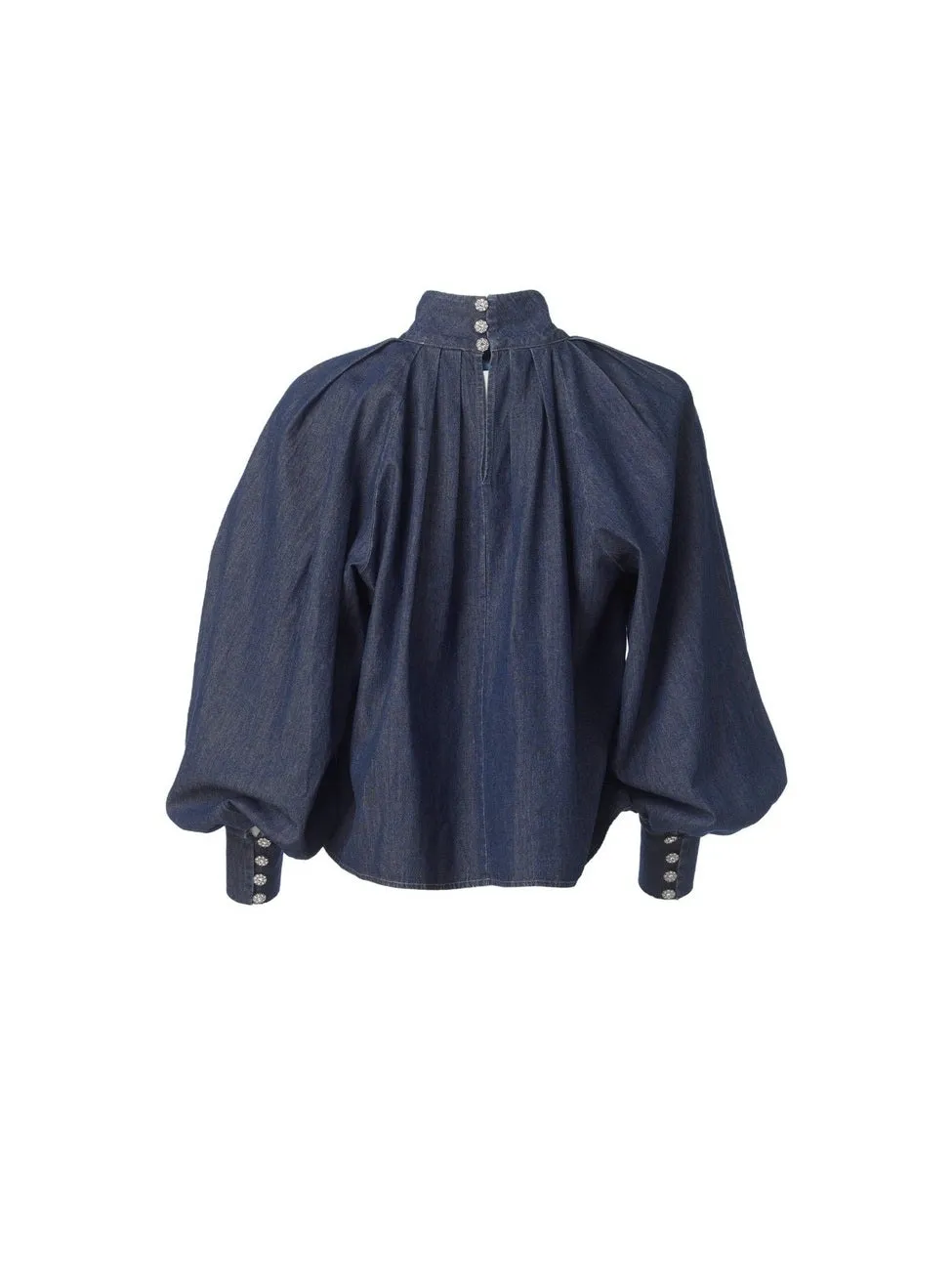Lina denim blouse - blue denim sold by Brando product image thumbnail 2