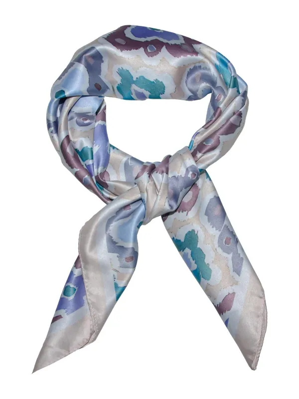 Skjerf design - blå/beige sold by Brando