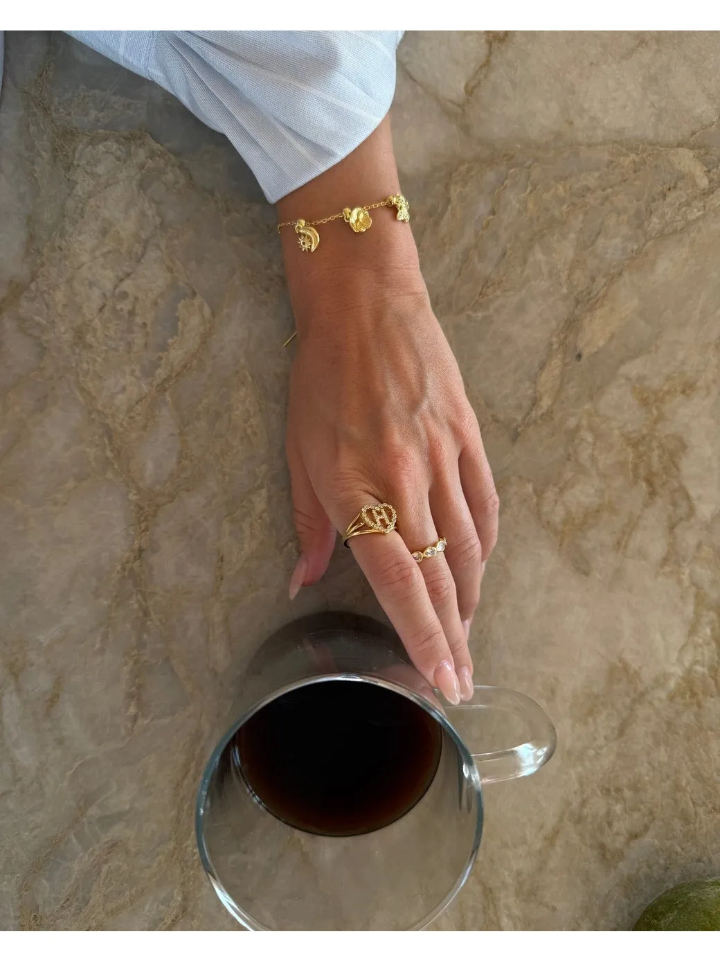 Balance charm - gold sold by Brando product image thumbnail 2