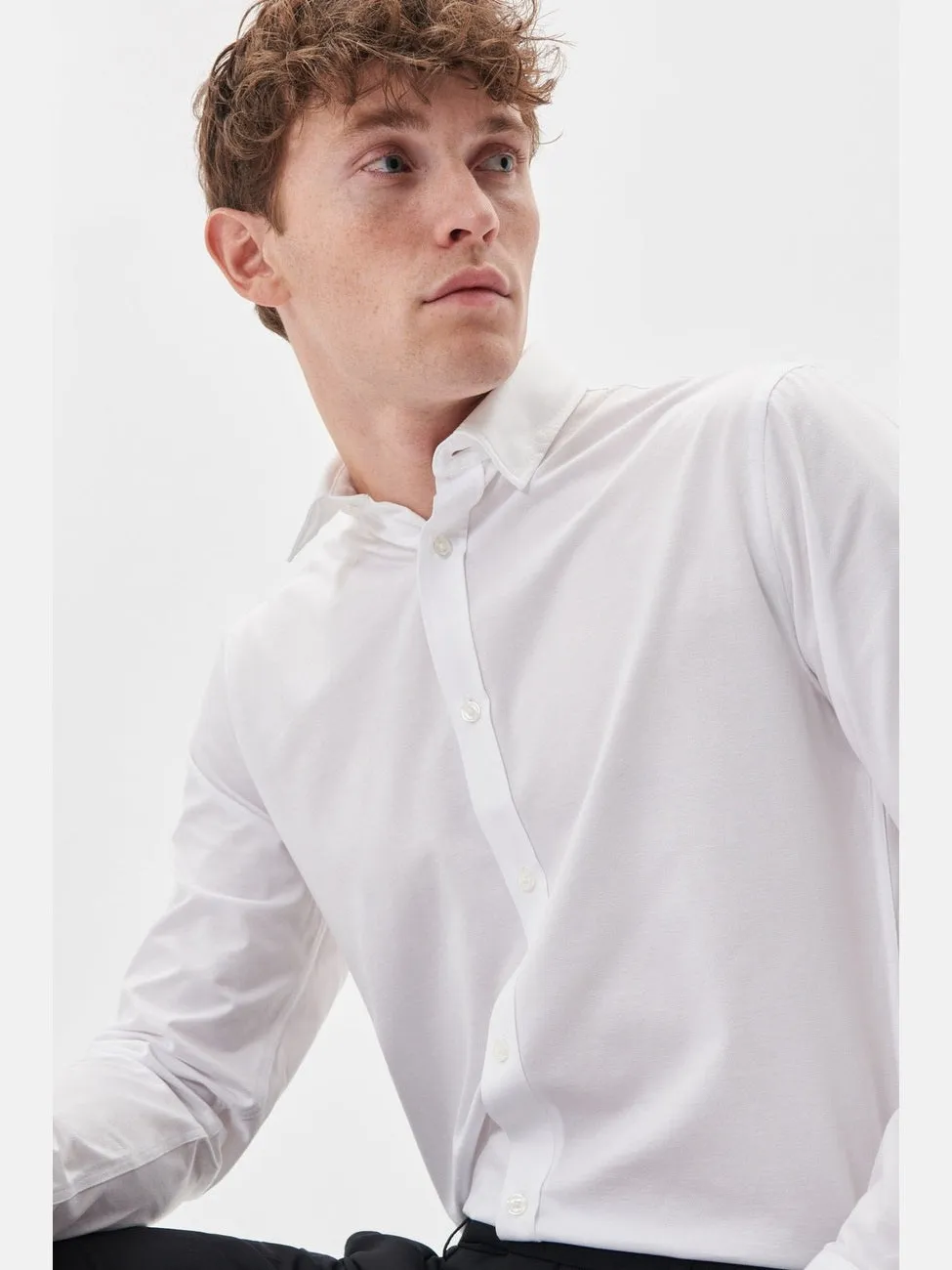 Trostol skjorte - white sold by Brando product image thumbnail 4