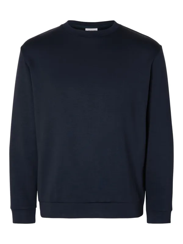 Emanuel soft crew neck genser - sky captain sold by Brando