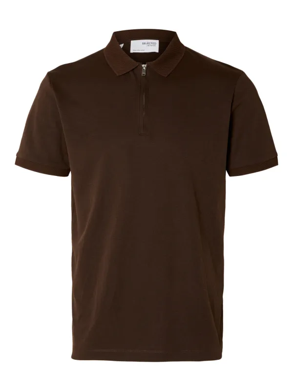 Fave zip polo - demitasse sold by Brando