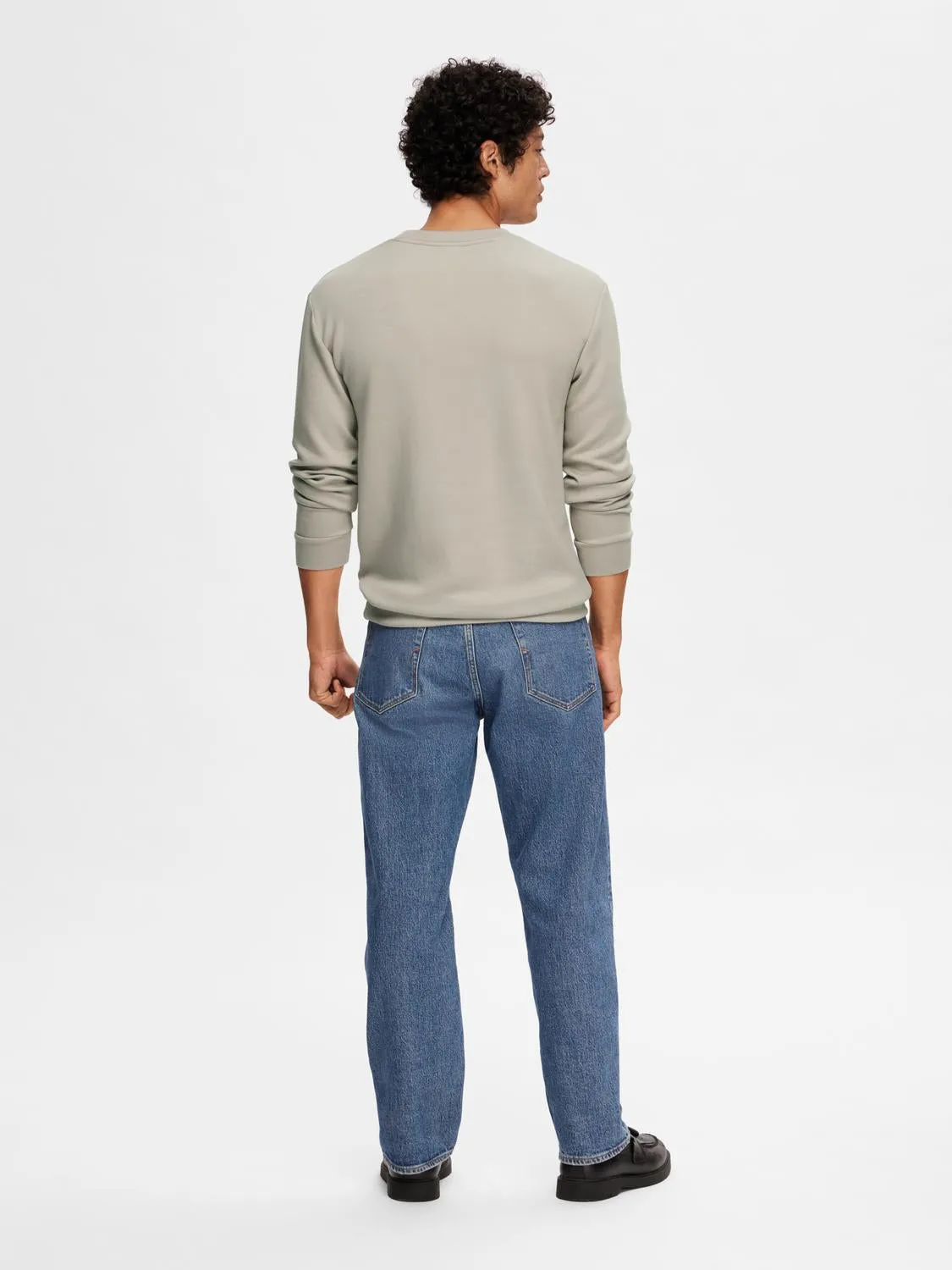 Emanuel soft crew neck genser - pure cashmere sold by Brando product image thumbnail 4