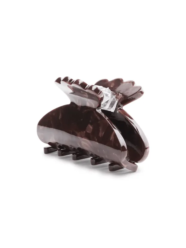 Helle nordic mini hårklype - brown sold by Brando