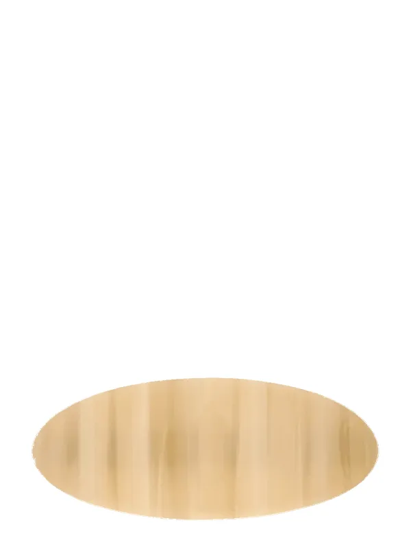 Oval bone hårspenne - ivory sold by Brando