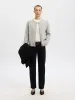 Lulu new knit cardigan - Light Grey Melange sold by Brando