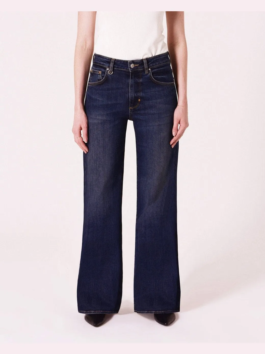 Eva wide revery - mid vintage indigo sold by Brando