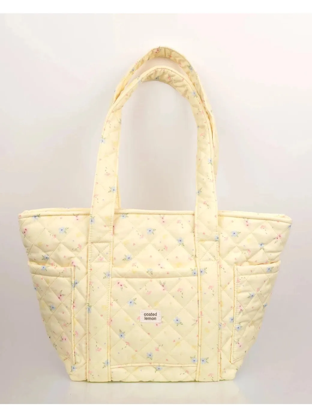 Gul blomster skulderveske sold by Brando