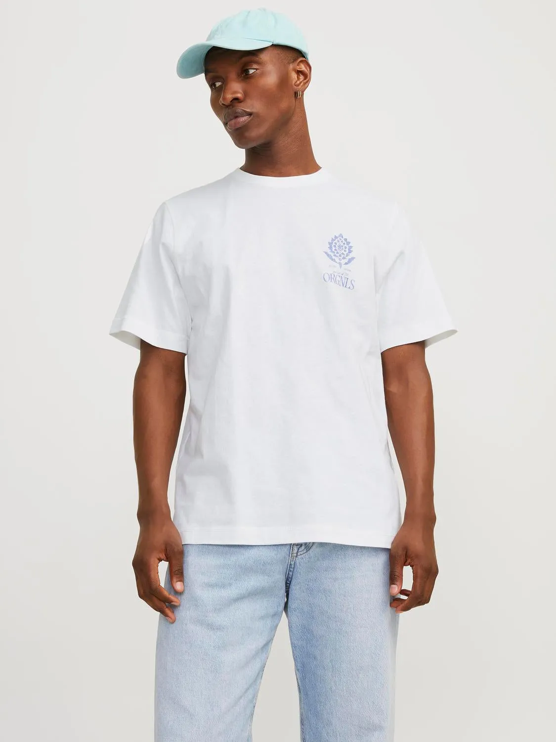 Noto Graphic T-Skjorte - Bright White sold by Brando product image thumbnail 3