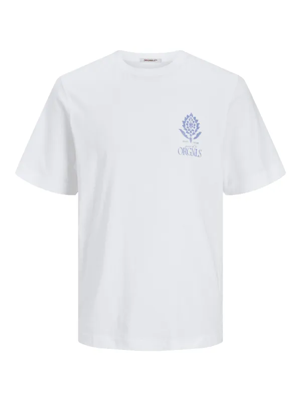Noto Graphic T-Skjorte - Bright White sold by Brando