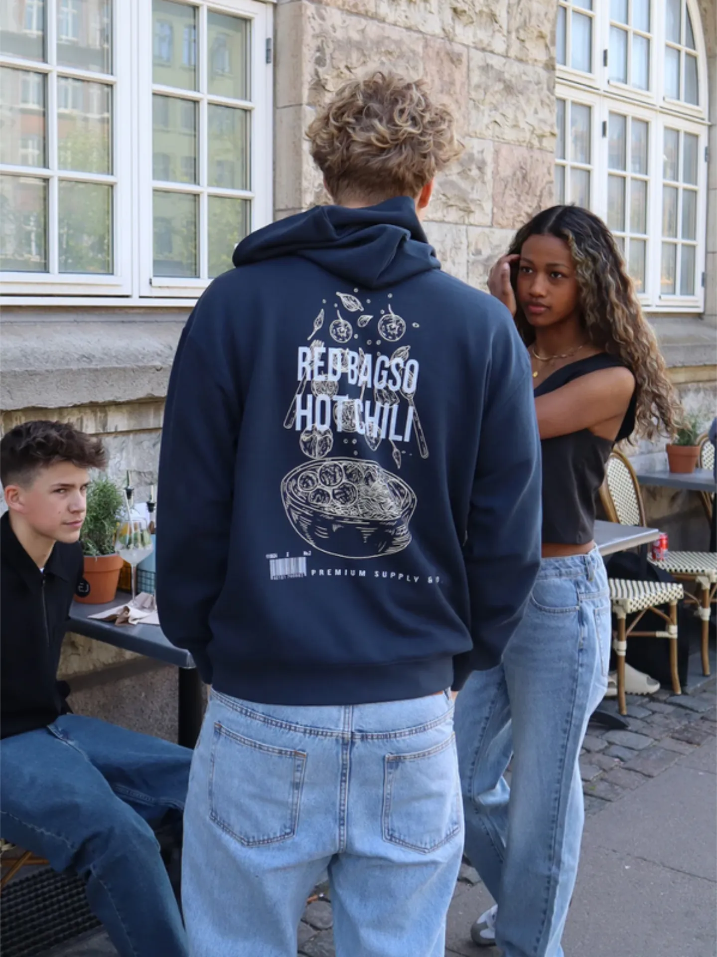 Marlo Hoodie - Navy sold by Brando product image thumbnail 2