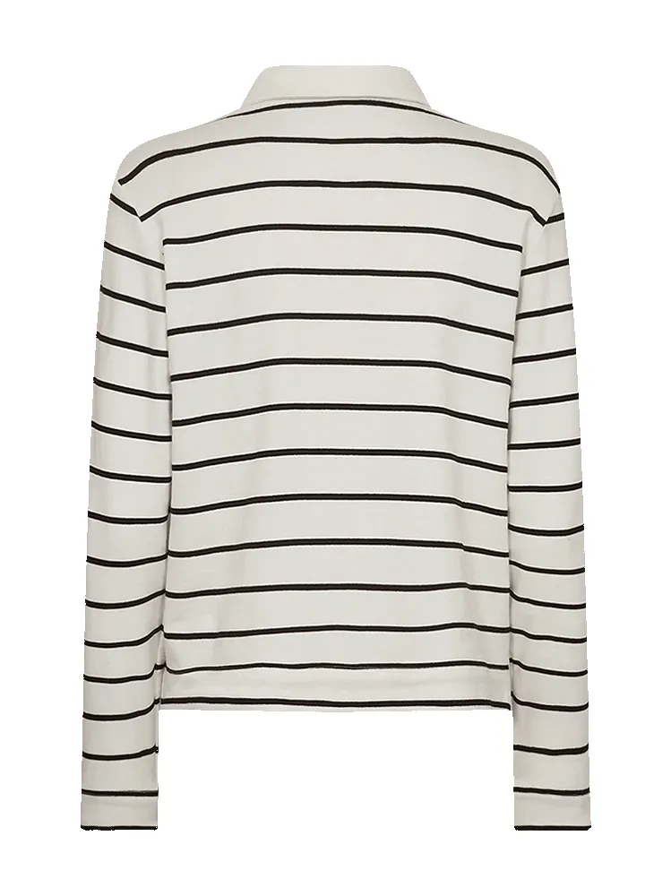 Muse polo - jet stream w. black sold by Brando product image thumbnail 2