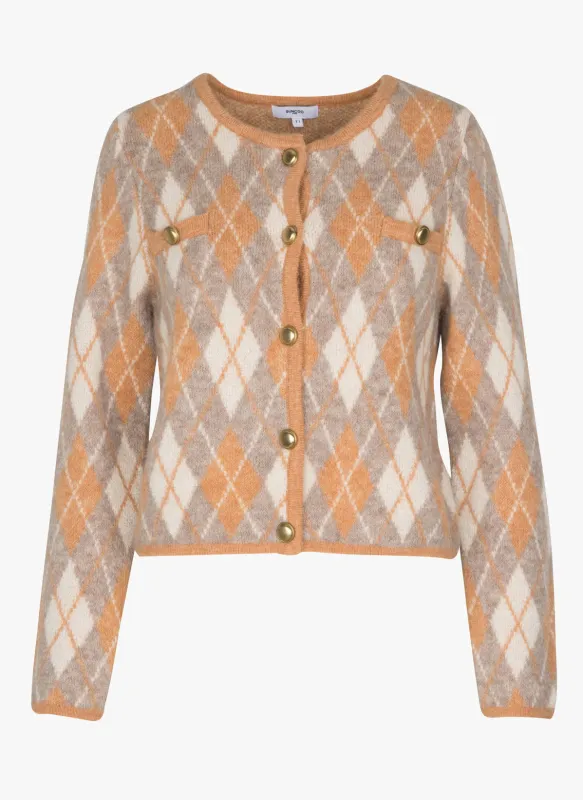 Gilet guilain cardigan - camel sold by Brando