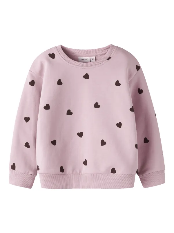 NEHEART SWEAT GENSER - Burnished Lilac sold by Brando