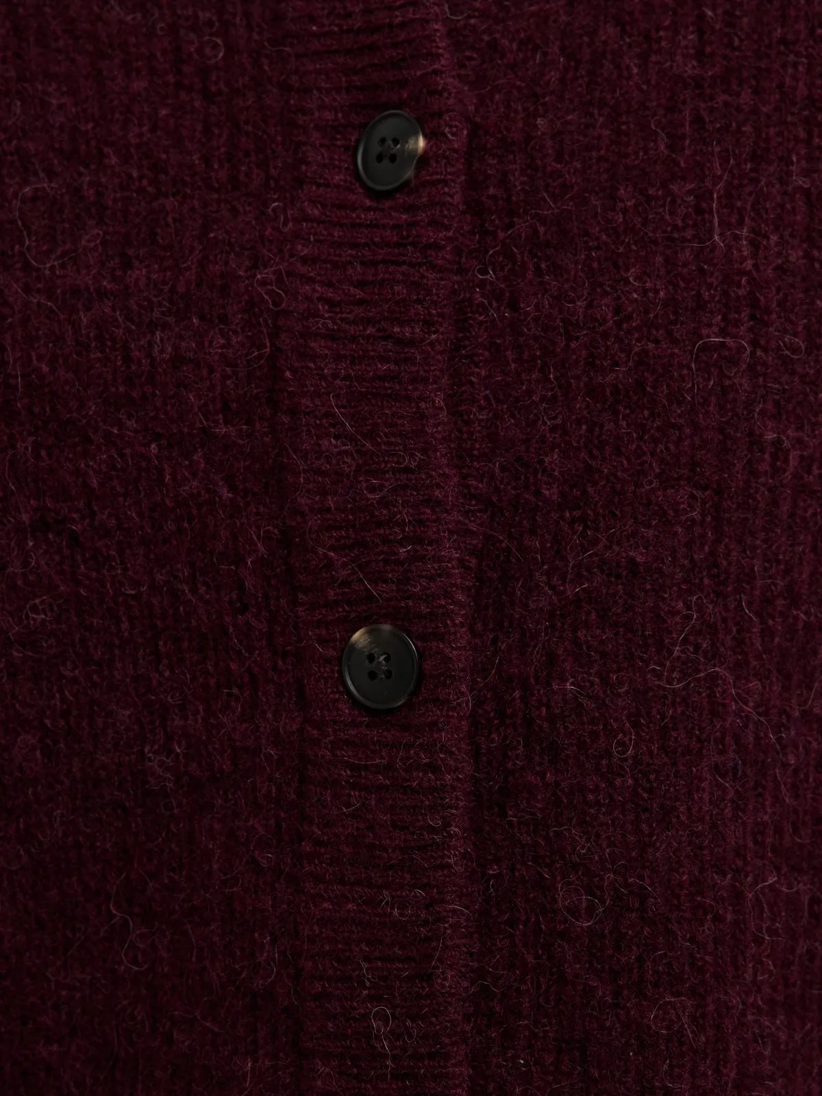 Lulu knit cardigan - fig sold by Brando product image thumbnail 4