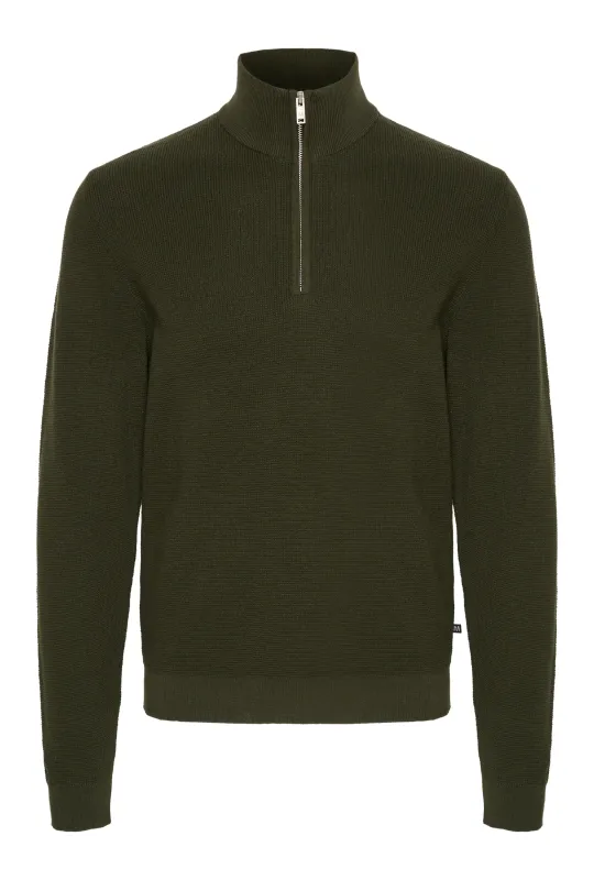 Lagoon Half Zip Genser - Dark Forest sold by Brando