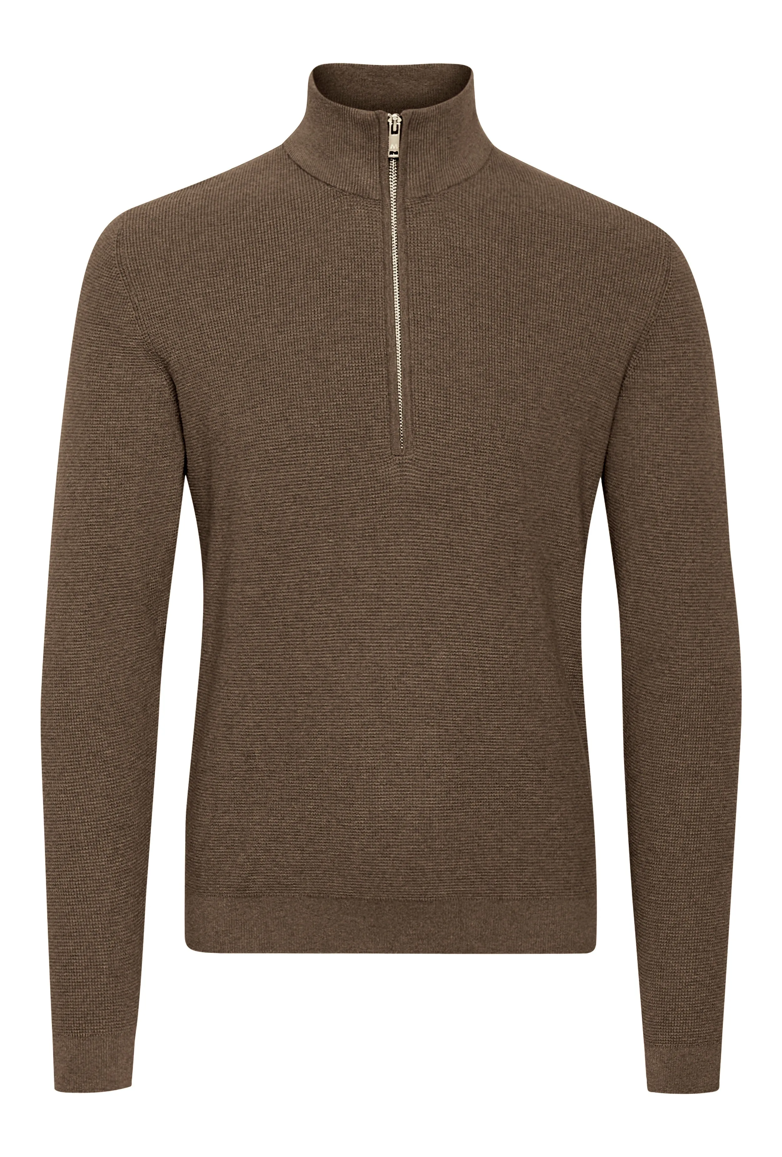 Lagoon Half Zip Genser - Morel Melange sold by Brando