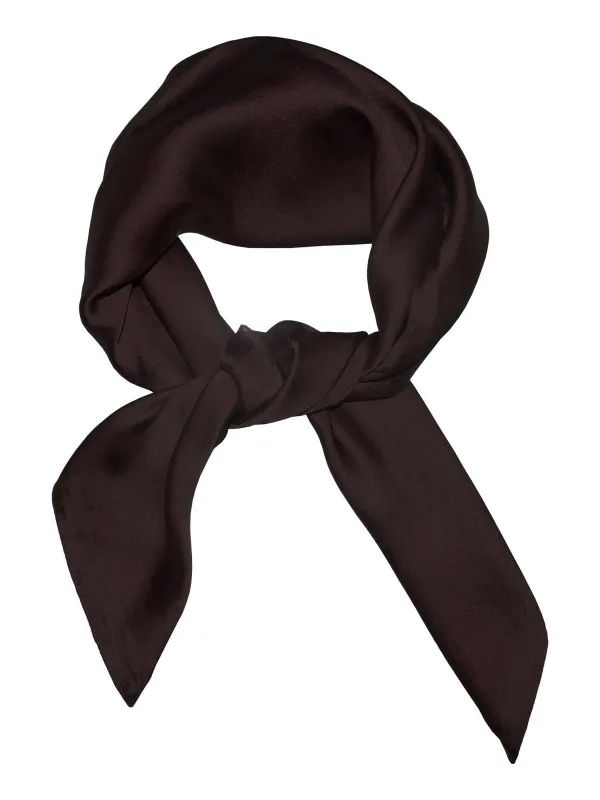 Skjerf - ensfarget brun sold by Brando