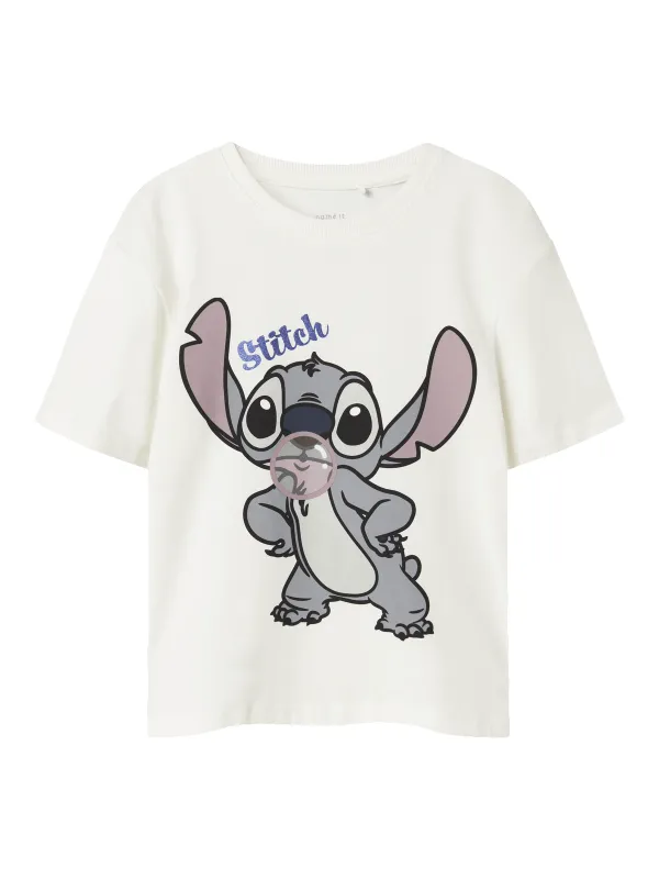 AKUN STITCH T-SKJORTE - Cloud Dancer sold by Brando