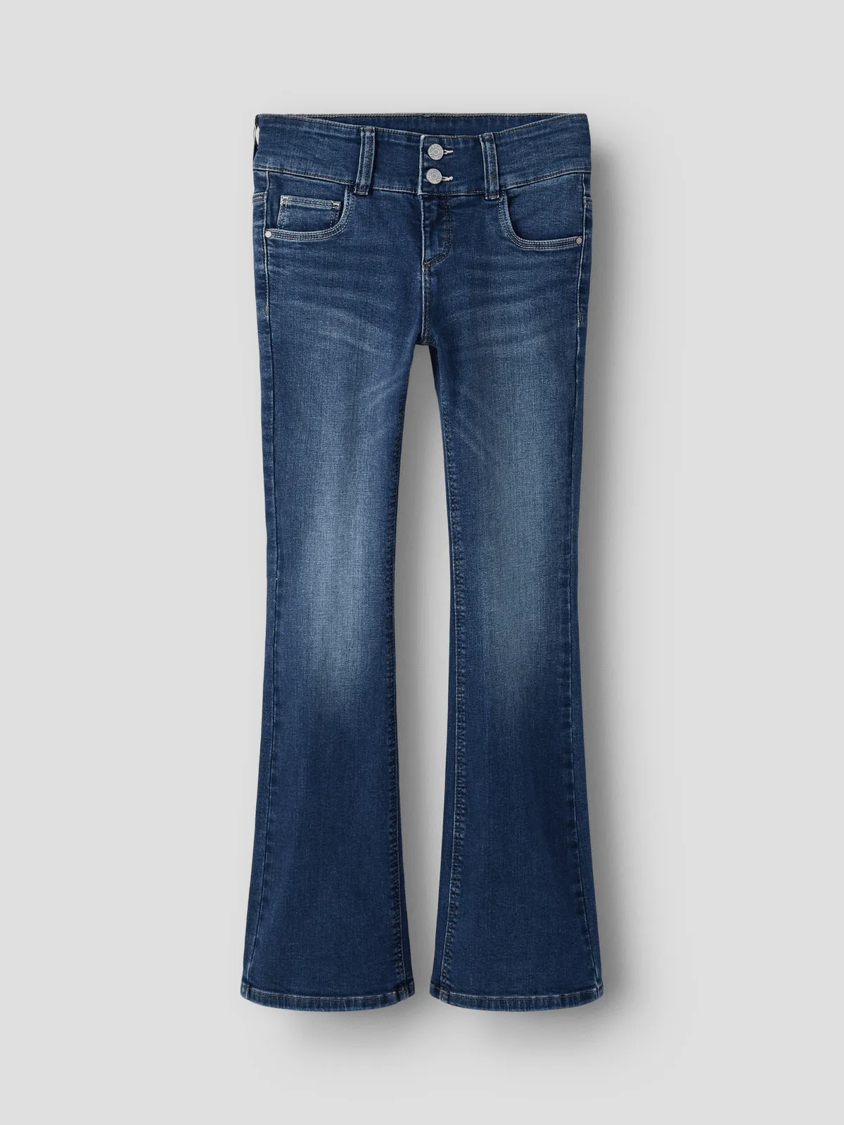 POLLY BOOTCUT JEANS - Medium Blue Denim sold by Brando product image thumbnail 3