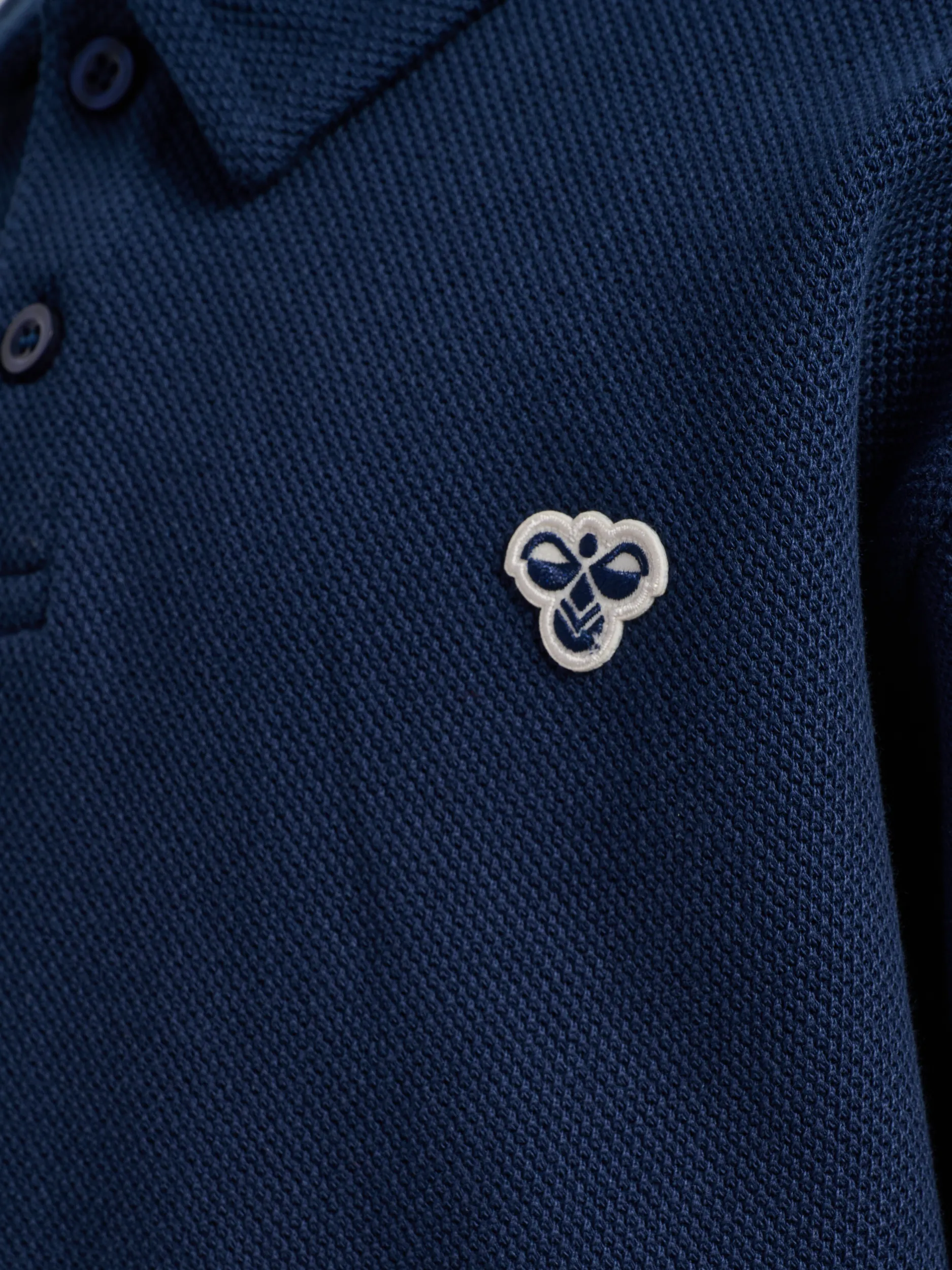 JR LOOSE PIQUE POLO SWEATSHIRT - Dress Blues sold by Brando product image thumbnail 2