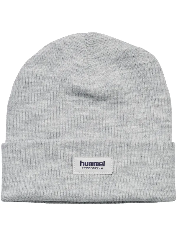 JR KNIT BEANIE - LIGHT GREY MELANG sold by Brando