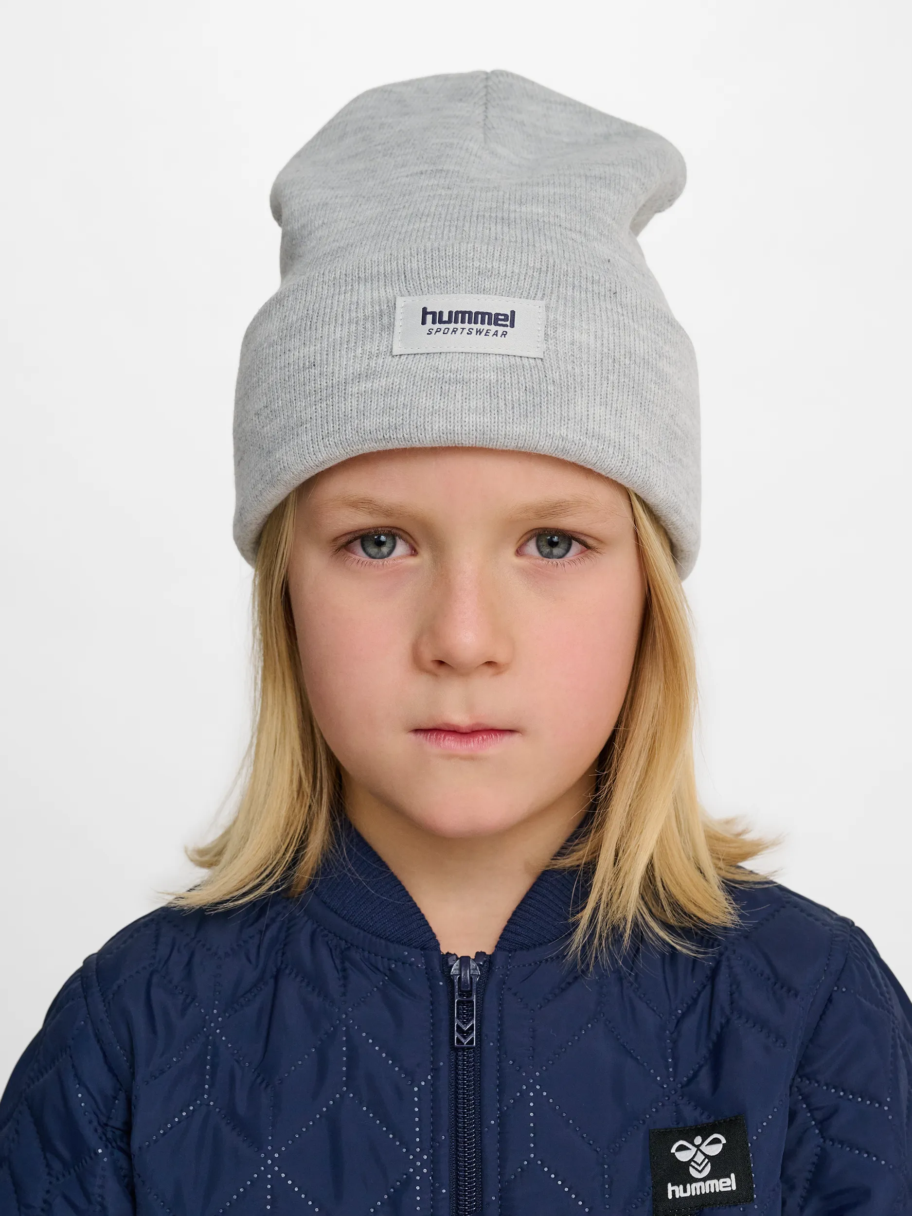 JR KNIT BEANIE - LIGHT GREY MELANG sold by Brando product image thumbnail 3