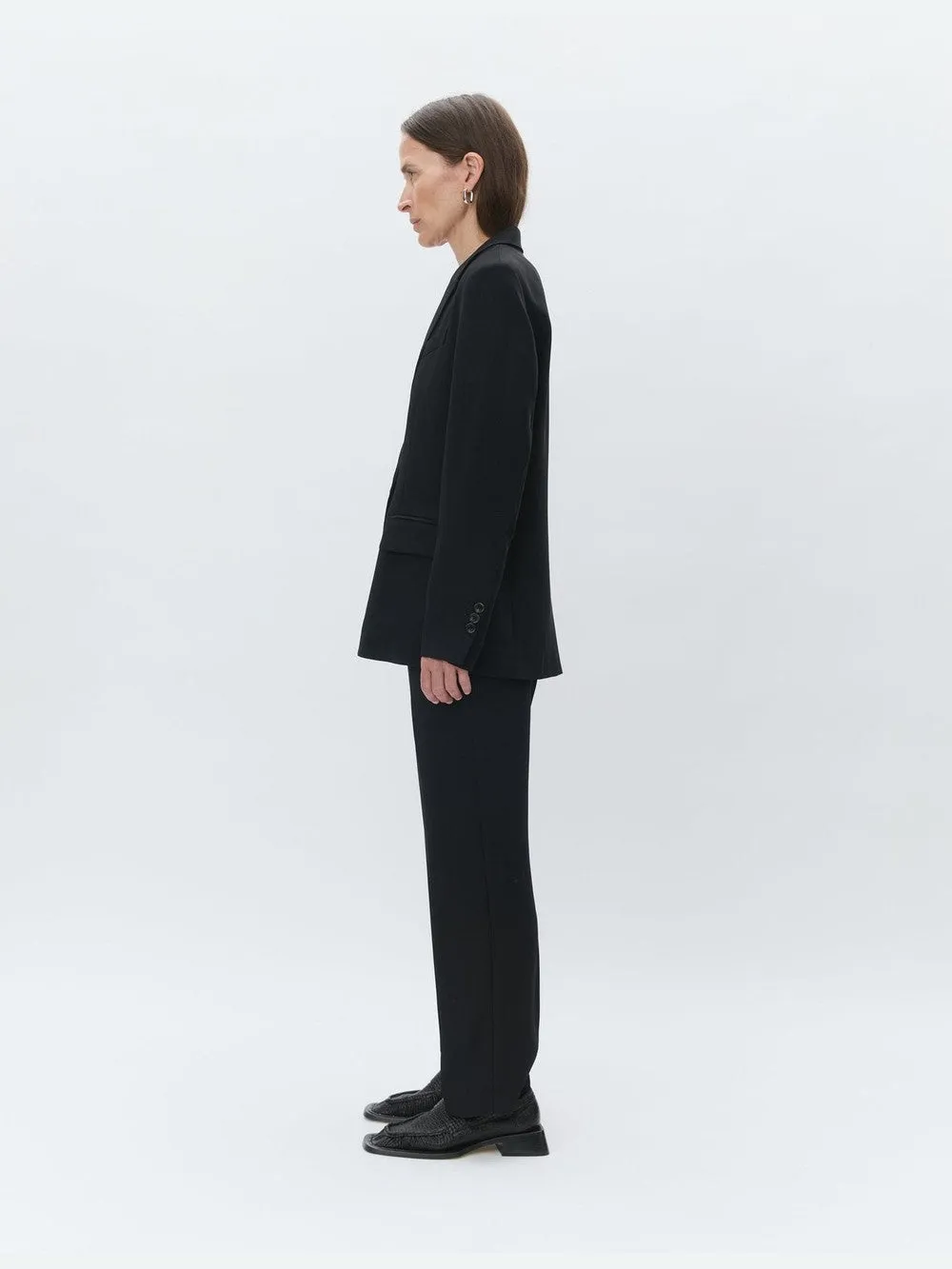 Hector classic gabardine blazer - black sold by Brando product image thumbnail 4