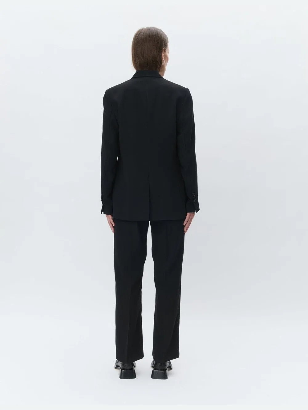 Hector classic gabardine blazer - black sold by Brando product image thumbnail 5