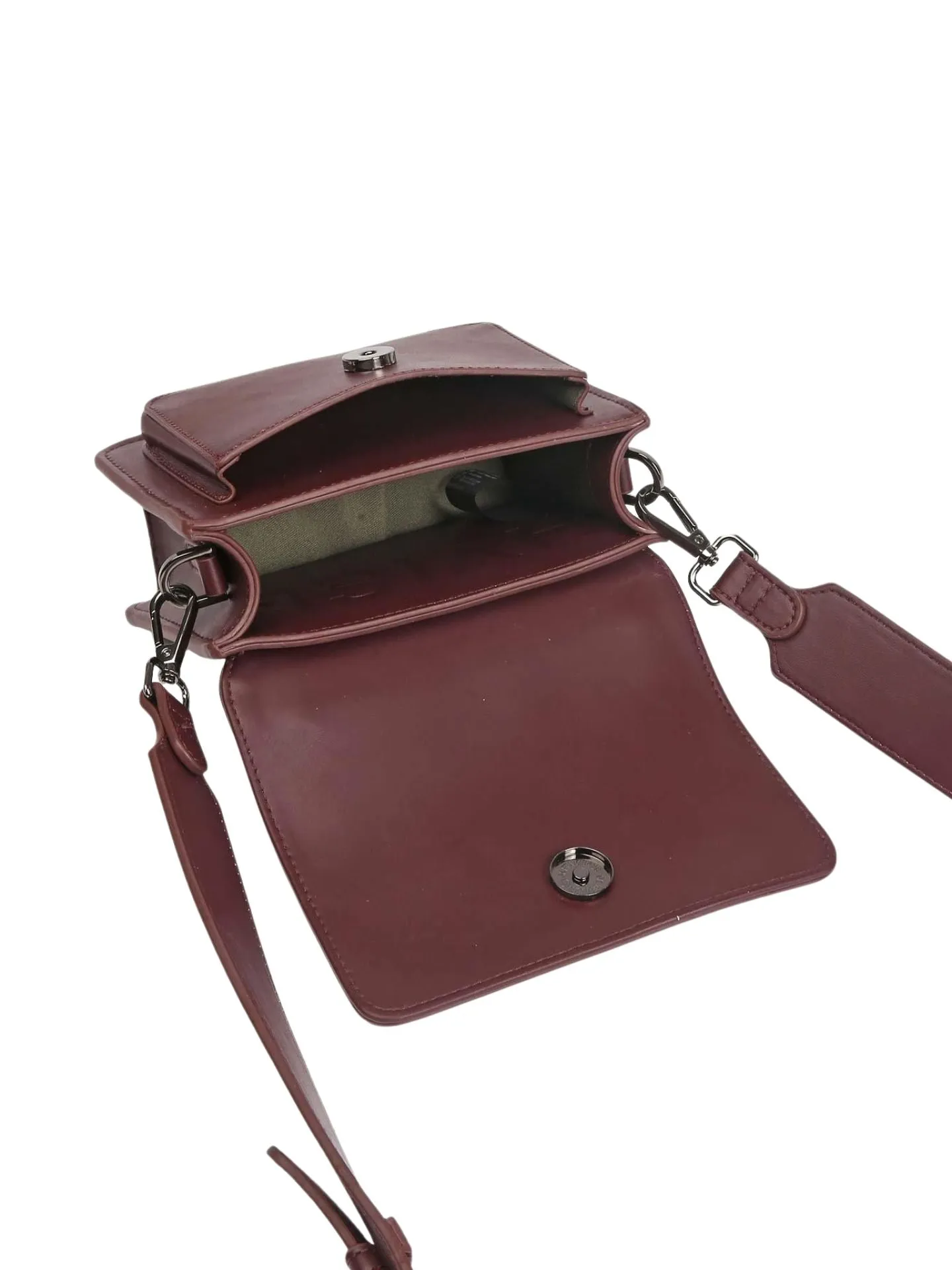 RENEI SOFT STRUCTURE VESKE - Midnight plum sold by Brando product image thumbnail 3