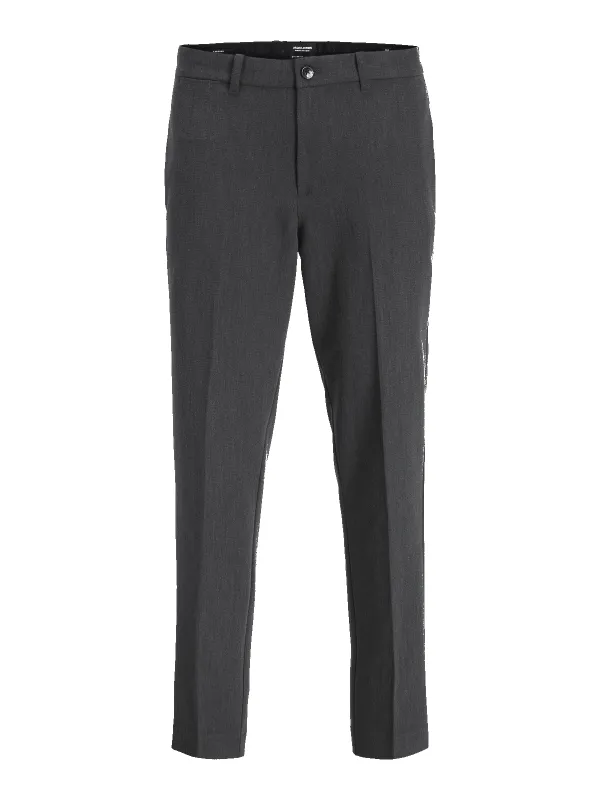 Tace leo chino bukse - dark grey melange sold by Brando