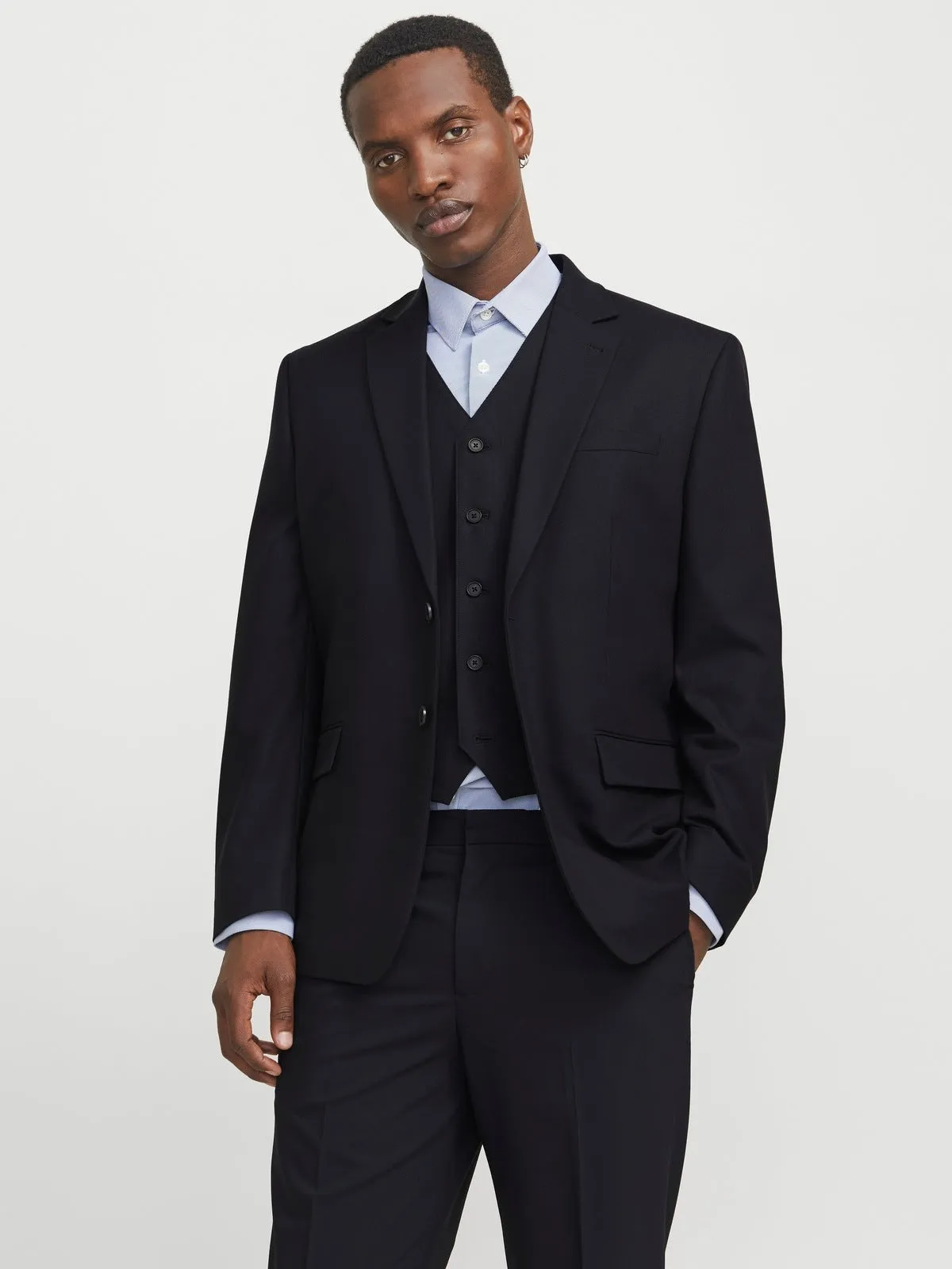Theo blazer - dark navy regular fit sold by Brando product image thumbnail 4