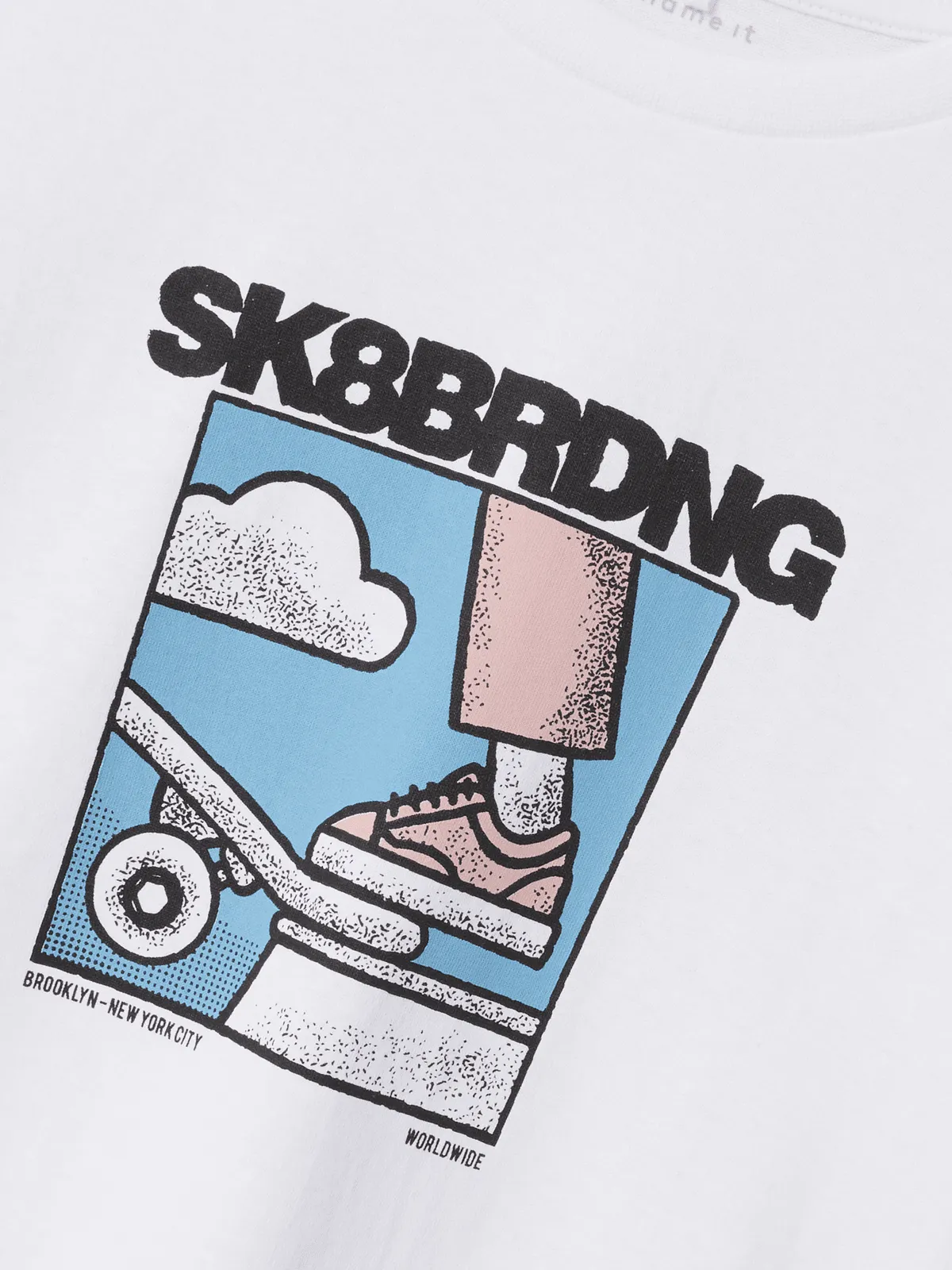 SALDUR T-SKJORTE - Bright White sold by Brando product image thumbnail 4