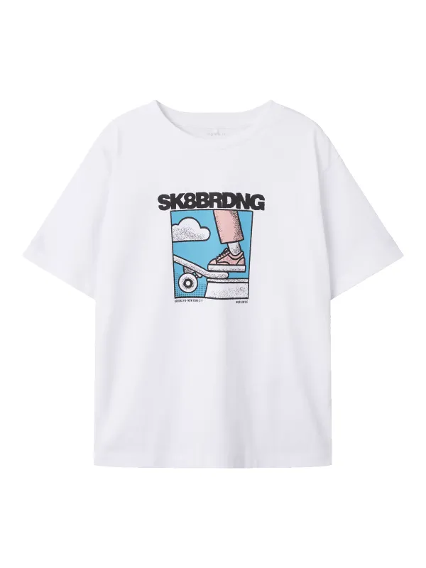 SALDUR T-SKJORTE - Bright White sold by Brando