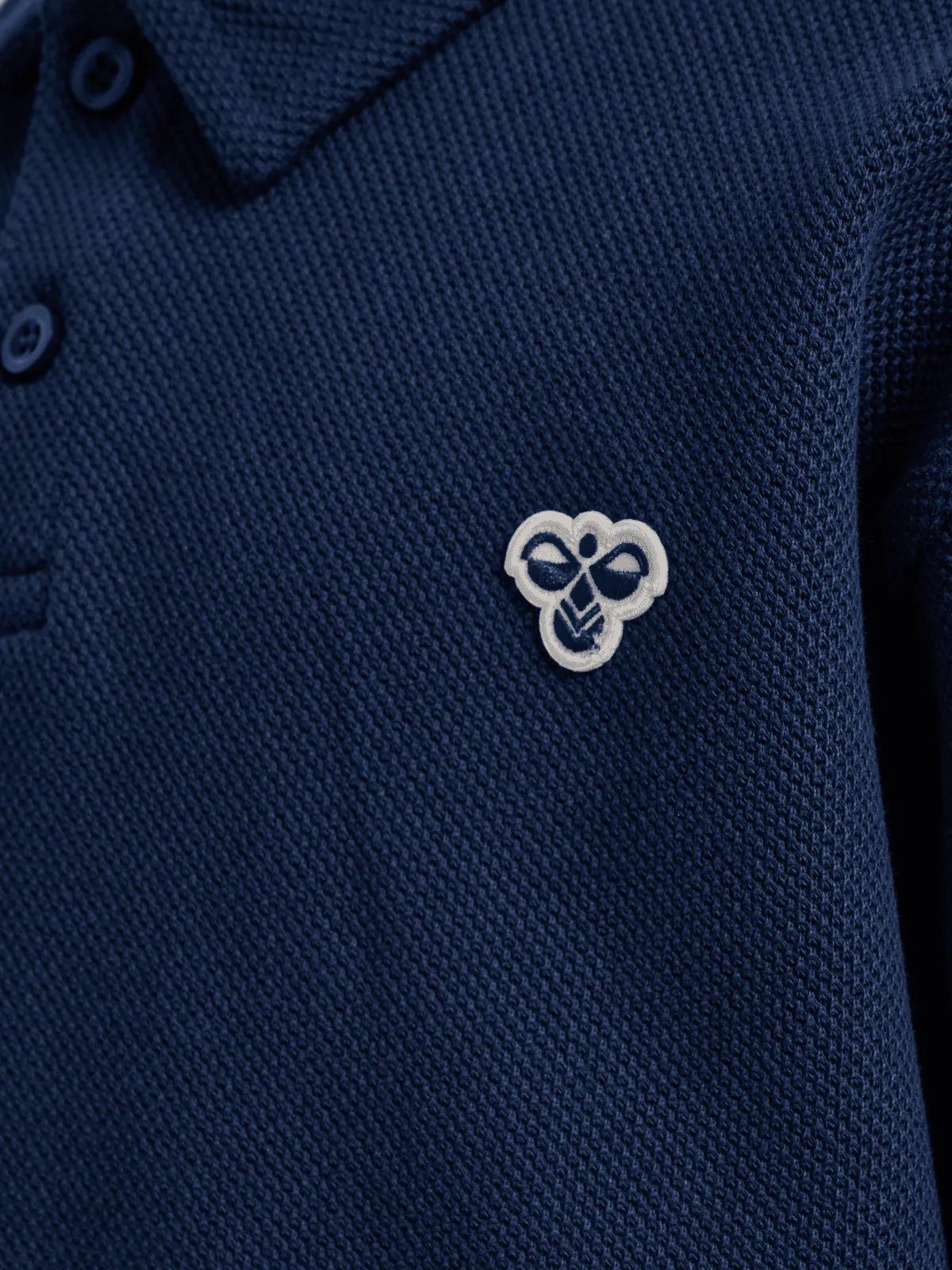 JR LOOSE PIQUE POLO SWEATSHIRT - Dress Blues sold by Brando product image thumbnail 2