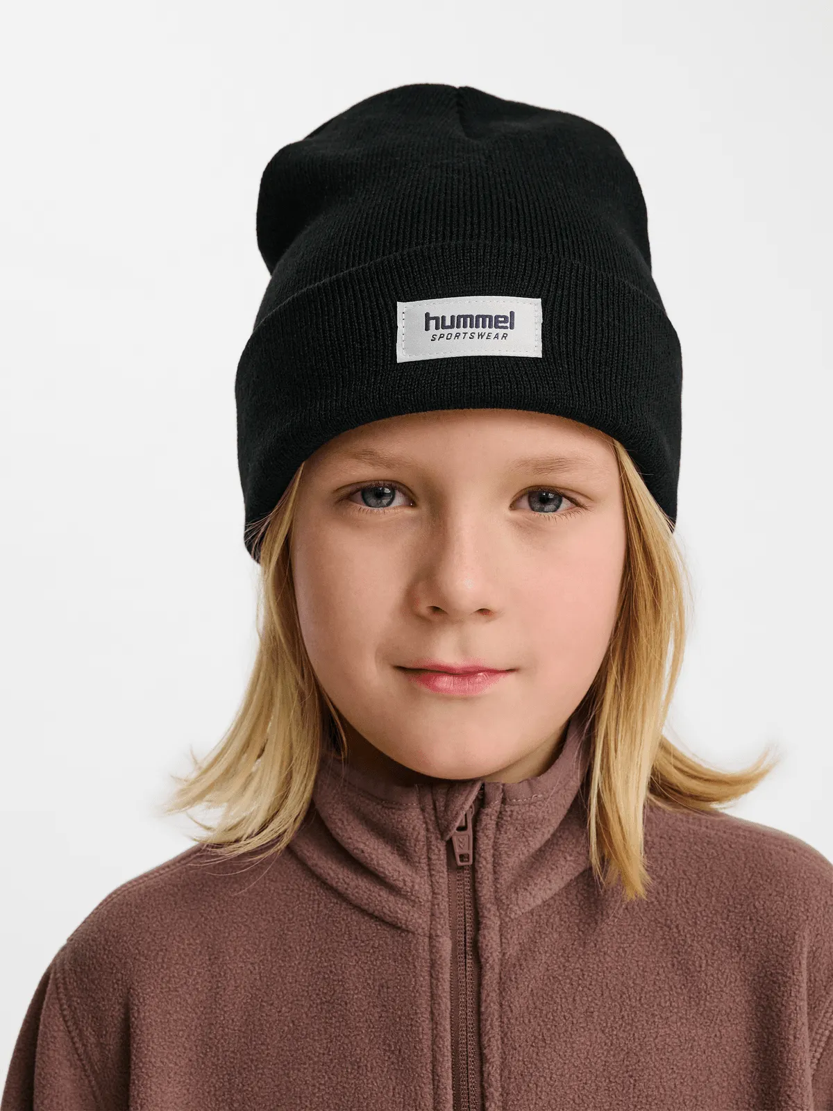 JR KNIT BEANIE - Black sold by Brando product image thumbnail 2