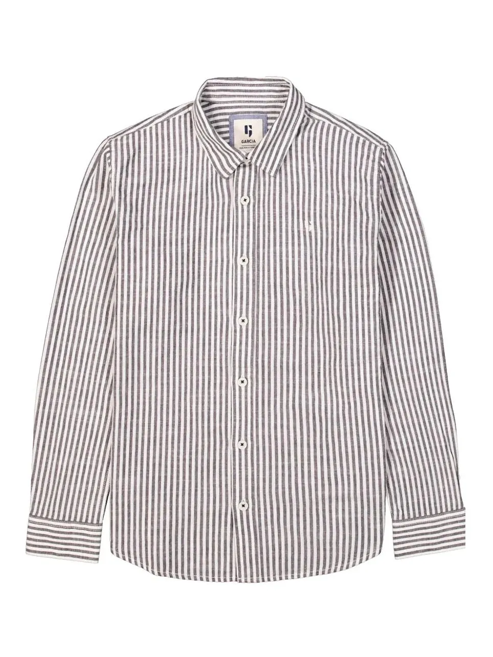 Skjorte Stripete - Blå/Hvit sold by Brando