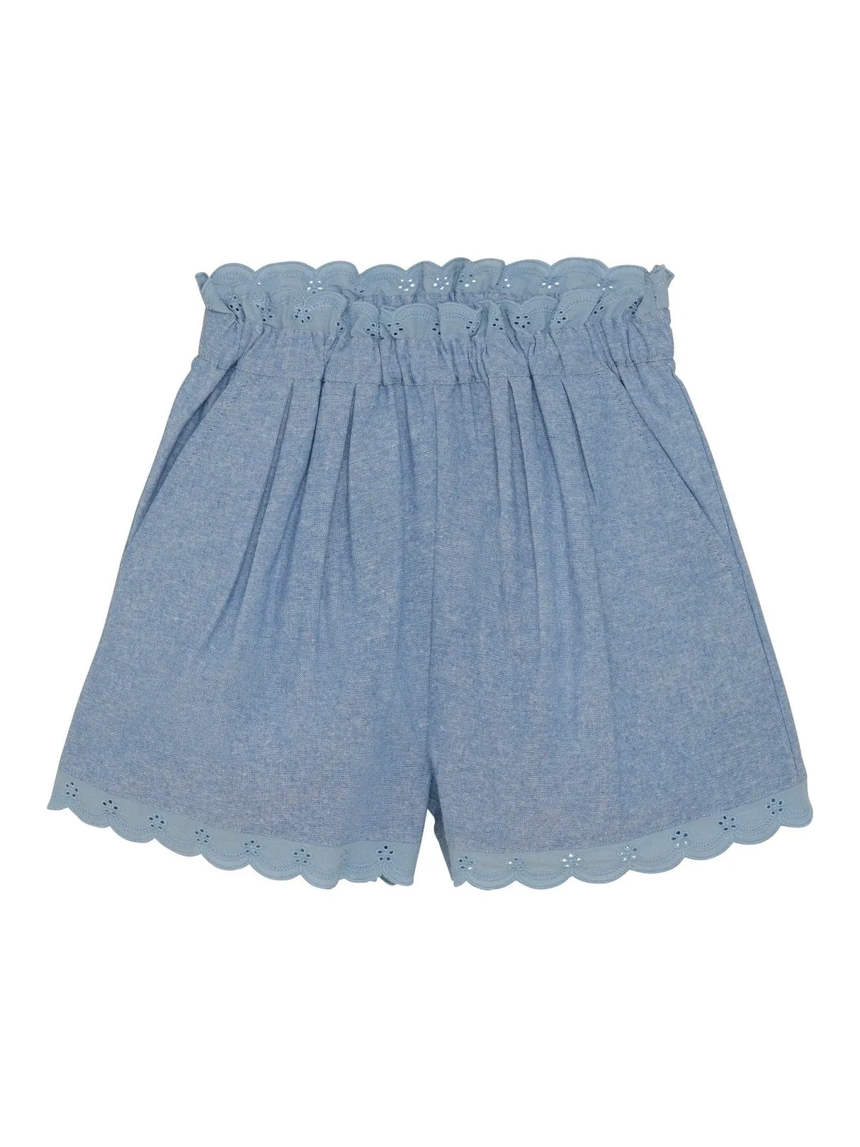 Shorts Chambray - Blue Denim sold by Brando