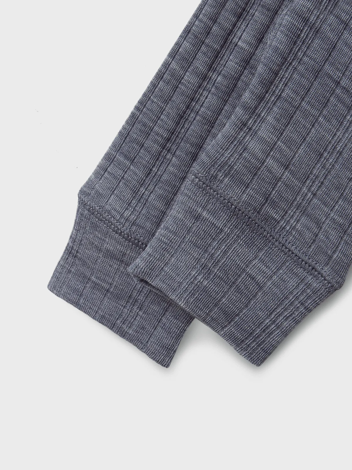 WANG ULL NEEDLE LONGJOHN SOLID - Folkstone Gray sold by Brando product image thumbnail 3