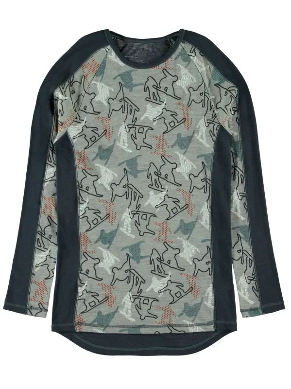 WILLTO ULL GENSER - Grey Melange sold by Brando