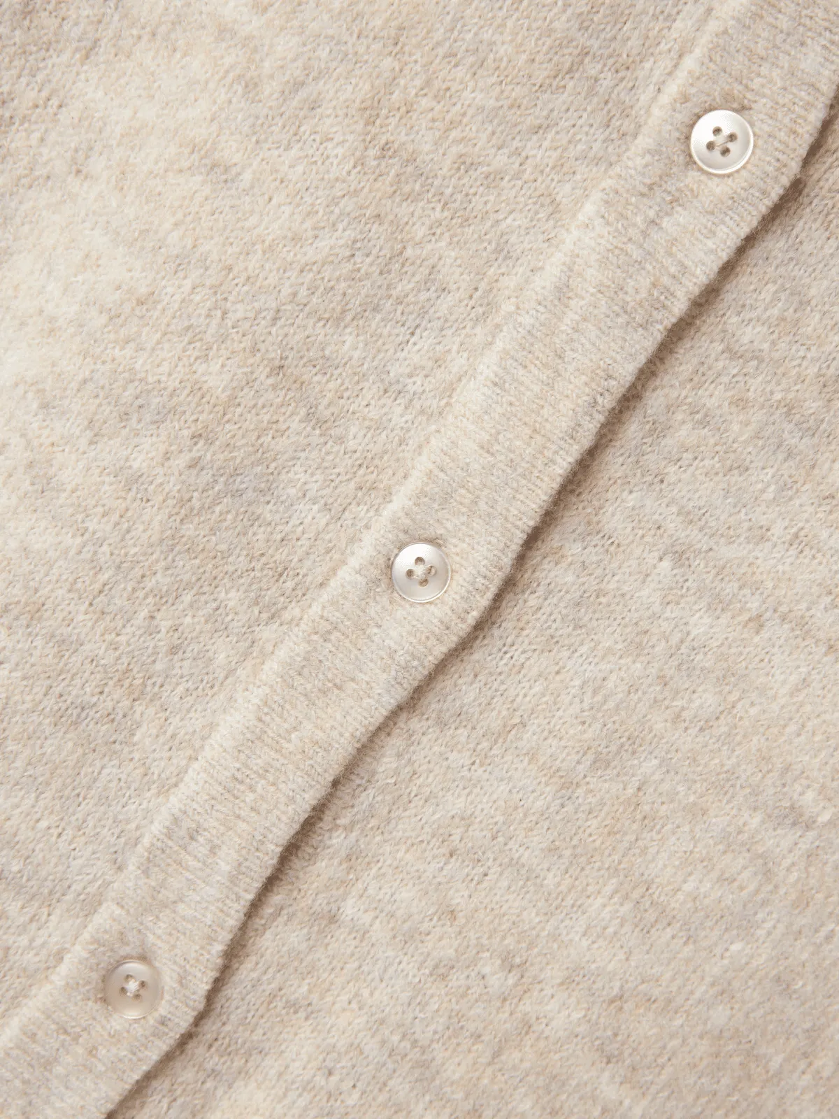 LODET KORT STRIKKET CARDIGAN - Peyote sold by Brando product image thumbnail 2