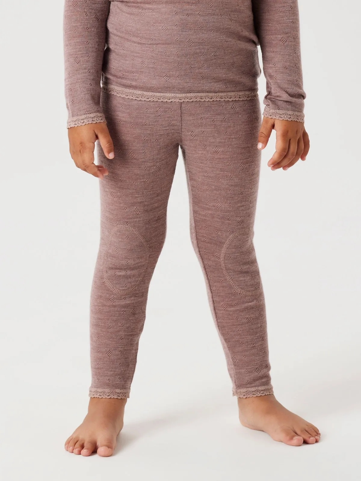 WANG ULL NEDDLE LEGGING SOLID - Antler sold by Brando product image thumbnail 5