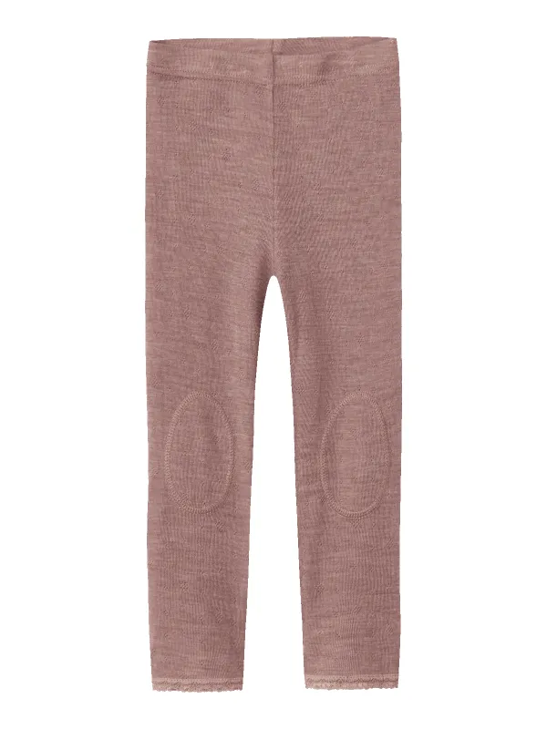 WANG ULL NEDDLE LEGGING SOLID - Antler sold by Brando