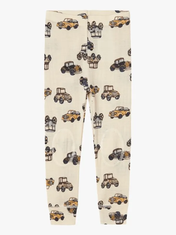 WANG ULL NEEDLE LONGJOHN LEGGINGS - Snow White sold by Brando