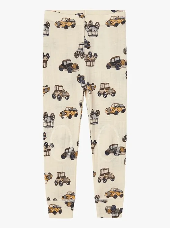 WANG ULL NEEDLE LONGJOHN LEGGINGS - Snow White sold by Brando